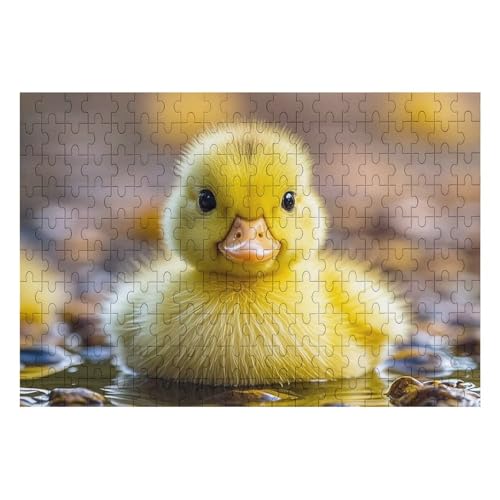 200 PCS Puzzles Cute Ducks Puzzles Personalized Puzzle Wooden Picture Puzzle for Adults Photo Puzzle Art Wall Hanging Decor for Birthday Wedding Valentine's Day Anniversary von BTCOWZRV