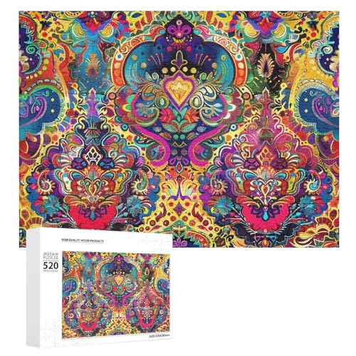 520-teiliges Puzzle, grünes und goldenes Bildpuzzle für Erwachsene, herausforderndes Puzzle, personalisiertes Holzpuzzle, Fotopuzzle, Geschenke, 52,1 x 38,1 cm 520-teiliges Puzzle, grünes und goldenes Bildpuzzle für Erwachsene, herausforderndes Puzzle, personalisiertes Holzpuzzle, Fotopuzzle, Geschenke, 52,1 x 38,1 cm von BTCOWZRV