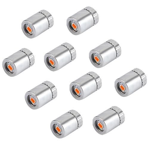 BTFO 20 Stück Mini-LED-Leuchten, Winzige Lichter Batteriebetrieben für Heimwerkerarbeiten Miniatur-Elektrolampe für Puppenhaus als Papierlaternen-Dekoration Puppenhauszubehör (Rotes Licht) von BTFO