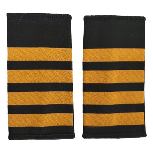 2PCS Kapitän Epauletten Uniform Epauletten Shouler Boards Für Professionelle Uniform Cosplay Party Zubehör Bühne Requisiten von BTGHPI