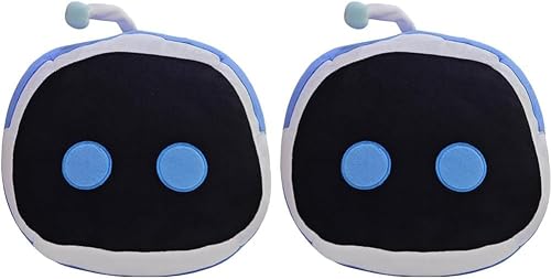 Astro Plush Bot Plush Toy, Blue Robot Stuffed Game Figurine Plush Doll, Soft Cartoon Stuffed Robot Plush, Halloween, Christmas, Birthday Choice for Boys Girls Game Fans Home Decor (A 2pcs) von BTJPRWXT