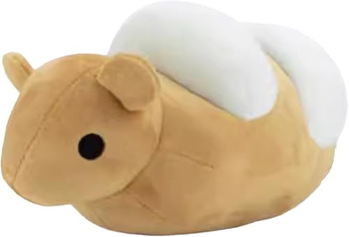 BTJPRWXT Boo-Mrat Plush Toy, New Rimworld-Boomrat Plushie Doll, Anime Cartoon Game Stuffed Plushies Toys Throw Pillow, Cute Hugging Pillow Anime Characters for Fans Adults (Boomrat) von BTJPRWXT