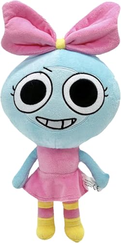 BTJPRWXT Dandy Plush Horror Games Plush Doll, 9.8-13.8inches Dandy Plushies Toy, Soft Stuffed Animal Pillow Doll for Boys Girls Soft Gift for Halloween Thanksgiving Christmas Birthday (Poppy) von BTJPRWXT