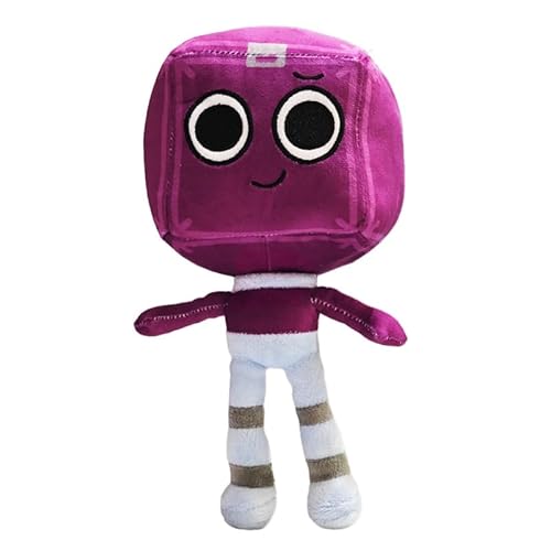 BTJPRWXT Dandy's Plush World Plush, Cute Dandy Game Plushies Toys Stuffed Animal Plushie Doll,Soft Cute Dandy Game Plush Pillow Toy Collectible Gifts for Kids Fans Christmas Birthday (Purple) von BTJPRWXT