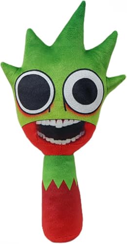 BTJPRWXT Sprunki Plush, Sprunki Music Plush Doll, Fun Sprunki Monster Horror Game Plush Toy, Soft PlushStuffed Monster Doll Pillow Gift for Friends and Fans Birthday (Owakcx-b) von BTJPRWXT