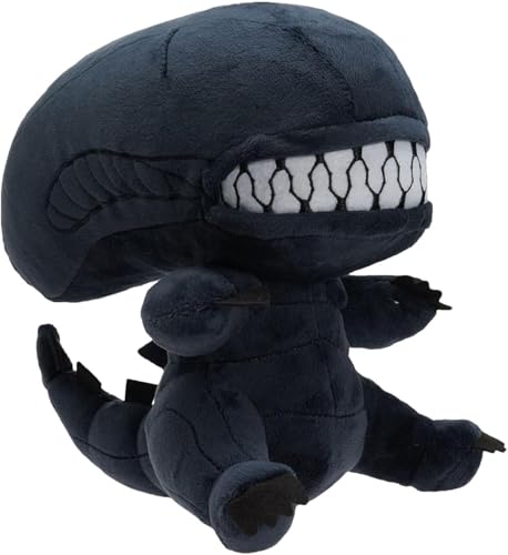 Xeno-morphs Figure Plush, 2024 Horror Movie Alien Plush Toy, Soft Alien Plush Doll Throw Pillow, Cute Cartoon Stuffed Animals Toy Collector Decoration for Fans Present (Black) von BTJPRWXT