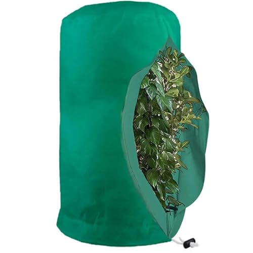 BTYQKZVPM,Schutzabdeckungen für Winterpflanzen, Frostschutz for Pflanzen, Warmer Schutz for den Baum(80 X 100cm Green) von BTYQKZVPM