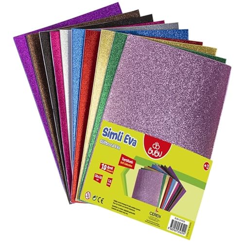 DIES-DIESE SLIM KLEBER EVA 20x30CM.10 FARBEN von BUBU