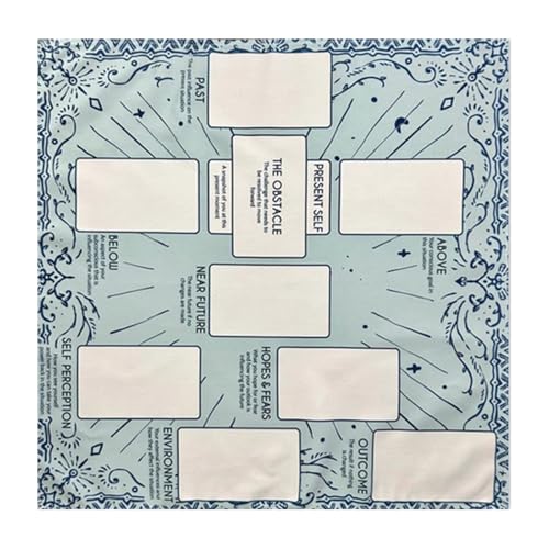 BUBEFSKD Stoff Gotteskarten Tisch Wandteppiche Lesungskarte Tarots Tischdecke Einfach Zu Verwenden Tarot Tuch BUBEFSKD Stoff Gotteskarten Tisch Wandteppiche Lesungskarte Tarots Tischdecke Einfach Zu Verwenden Tarot Tuch von BUBEFSKD