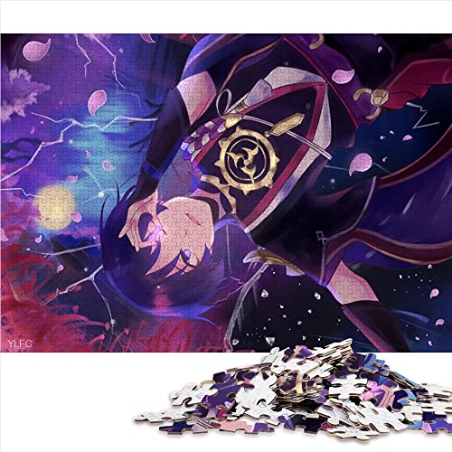 Genshin Impact Wanderer 1000-teiliges Puzzle für Erwachsene, Papppuzzle, Lernspiel, 10,27 x 14,96 Zoll von BUBELS