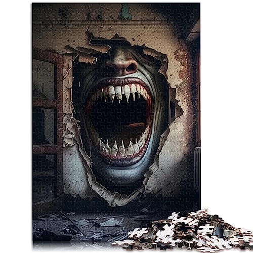 Horror Art 1000 Puzzleteile für Erwachsene, Papppuzzle für Kinder ab 12 Jahren, 10,27 x 14,96 Zoll von AITEXI