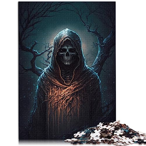 Horror Art 1000 Teile Puzzle für Erwachsene Premium 100% recyceltes Brett für Kleinkinder, Kinder, Jungen und Mädchen, 26 x 38 cm von BUBELS