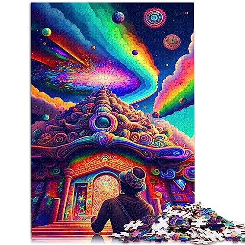 Puzzle für Erwachsene 1000 Rainbow Spirit Holzpuzzle für Erwachsene und Jugendliche ab 12 Jahren, 19,7 x 29,5 Zoll von BUBELS