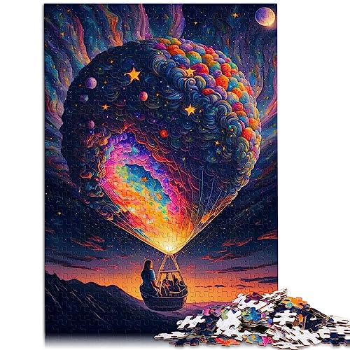 Puzzles für Erwachsene und Kinder, Rainbow Spirit, Holzpuzzle, Spiel, Spielzeug für Erwachsene, Familienpuzzle, Geschenk, 19,7 x 29,5 Zoll von BUBELS