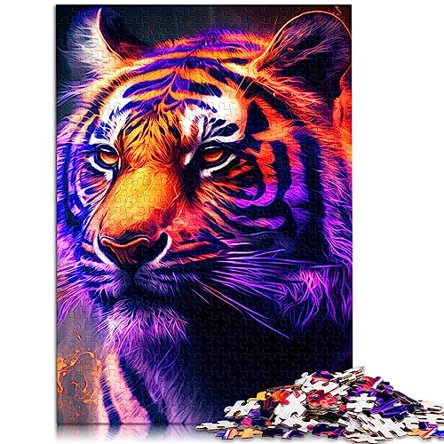 Tiger.. Puzzle | Puzzle 1000 Teile für Erwachsene, Premium-Karton, präzises Zusammenstecken, für Erwachsene und Kinder ab 12 Jahren, Puzzle 26 x 38 cm von BUBELS
