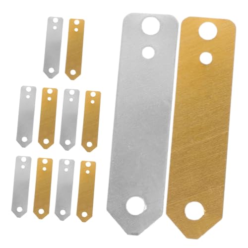 BUGUUYO 12 Stück Teiliges Anodenset aus Kupfer und Zinkstreifen für Wissenschaftliche Experimente Kindersichere Materialien Präzise Elektroden für Galvanische Beschichtung und BUGUUYO 12 Stück Teiliges Anodenset aus Kupfer und Zinkstreifen für Wissenschaftliche Experimente Kindersichere Materialien Präzise Elektroden für Galvanische Beschichtung und von BUGUUYO