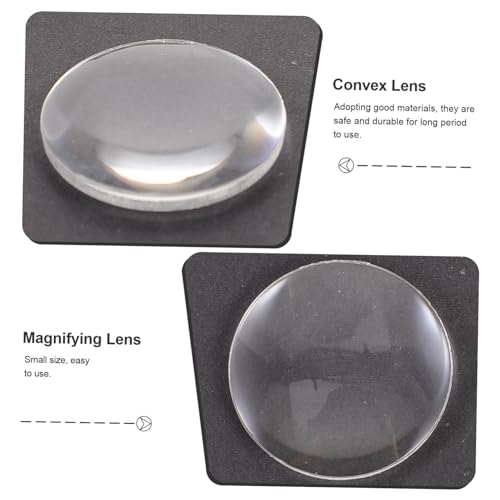 BUGUUYO 12 Stück Teiliges Transparentes Optisches Konvexe Lupen für Physikunterricht Labor Wissenschaftsexperimente Vr materialien Leichte Langlebige Vergrößerungslinsen BUGUUYO 12 Stück Teiliges Transparentes Optisches Konvexe Lupen für Physikunterricht Labor Wissenschaftsexperimente Vr materialien Leichte Langlebige Vergrößerungslinsen von BUGUUYO