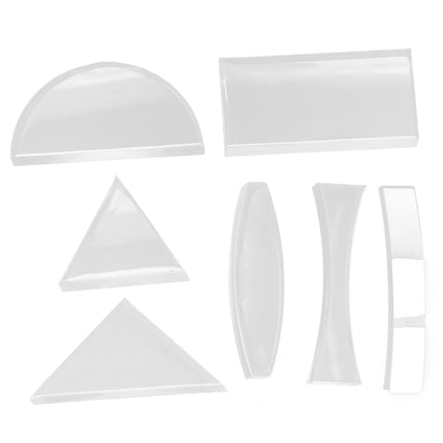 BUGUUYO 7 Stück Teiliges Optisches Linsen Hochwertigem Glas Gewölbt Konkav für Physik Experimente und Wissenschaftlichen Unterricht Glatt Poliert Langlebig für Schüler und Lehrer BUGUUYO 7 Stück Teiliges Optisches Linsen Hochwertigem Glas Gewölbt Konkav für Physik Experimente und Wissenschaftlichen Unterricht Glatt Poliert Langlebig für Schüler und Lehrer von BUGUUYO