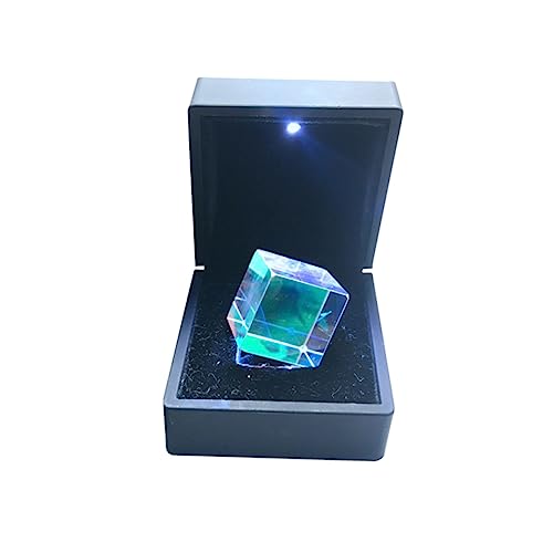 BUGUUYO Glaswürfel Optischer Dispersionsprisma Cube Rgb-würfel Für Physikunterricht Und Dekorationskunst in Geschenkbox BUGUUYO Glaswürfel Optischer Dispersionsprisma Cube Rgb-würfel Für Physikunterricht Und Dekorationskunst in Geschenkbox von BUGUUYO