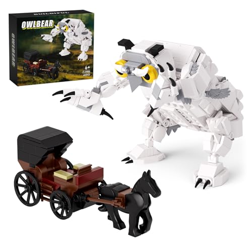 Owlbear Baustein-Set Kompatibel mit Lego, Honor Amongest Thief Monster Building Movie Toys Set, Kreatives Geschenk für Spielliebhaber, Filmfans Halloween Weihnachten Freunde 6+ von BUILDIFUL