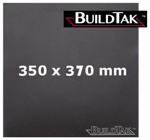 BUILDTAK Druckbettbeschichtung Original 3D Printing Surface - Black 350 x 370mm BT350X370 von BUILDTAK