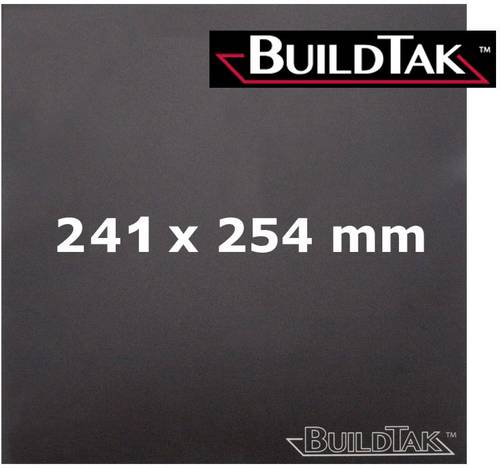 BUILDTAK Druckbettfolie 241 x 254mm Printplate BT34996 von BUILDTAK