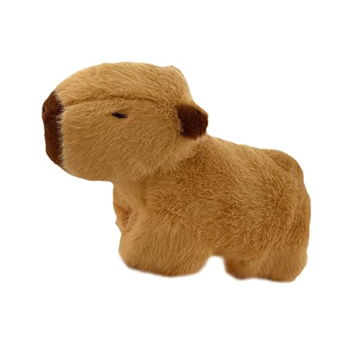 BUKBAG Tier-Schlagarmbänder Capybara-Plüschtier Kuscheltiere, Capybara-Schlagarmband, Capybara-Ring, Entzückende Schlagarmbänder, Weiches Schlagarmband, Tierarmband, Interaktives Spielzeug Für Kinder von BUKBAG