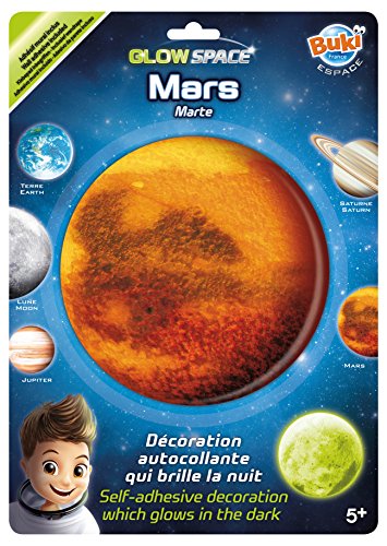 Buki - 3DF8 - Leuchtaufkleber Mars, Braun von BUKI France