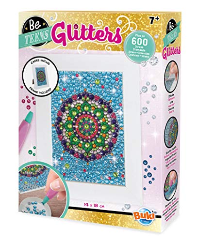 Buki - DP007 - Be teens glitters - mandala von BUKI France