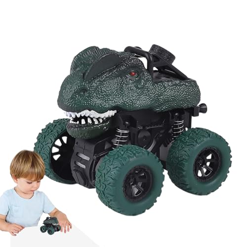 BUKISA Reibungsbetriebene Autos | Pädagogische Dinosaurierautos,Lernspielzeug, Reibungsspielzeug für Kinder Jungen und Mädchen im Alter von 3–8 Jahren, Autospielzeug, Dinosaurierspielzeug von BUKISA