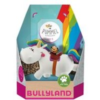 BULLYLAND 44397 Pummel reitend Single Pack - mit exklusiver Sammelkarte im Package von BULLYLAND®