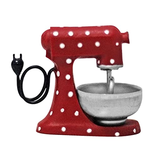 BUMMPI 1:12 Puppenhaus Miniaturzubehör Puppenhaus Simulation Mixer Modell Spielzeug Puppenhaus Blender Küche Dekoration von BUMMPI