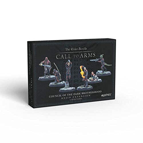 Modiphius Entertainment | The Elder Scrolls: Call to Arms | Council of The Dark Brotherhood | Miniature Game | Unpainted von Modiphius