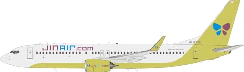 BOEING 737-8LH JIN AIR NEW ENGINE LOGO REG: HL8246 W/STD von BUY GONE WORLD