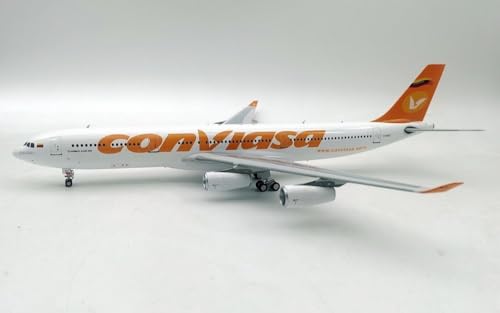 BUY GONE WORLD A340-313 Conviasa Reg: YV3507 mit Ständer von BUY GONE WORLD