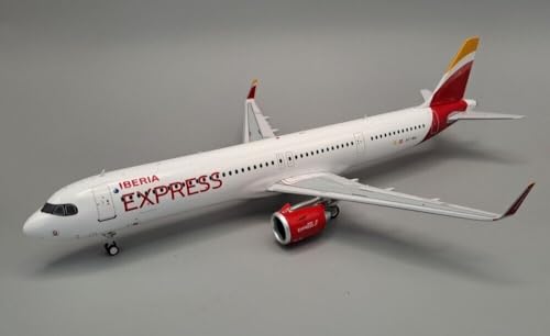 BUY GONE WORLD AIRBUS A321-251NX IBERIA EXPRESS REG: EC-NIA MIT STÄNDER von BUY GONE WORLD