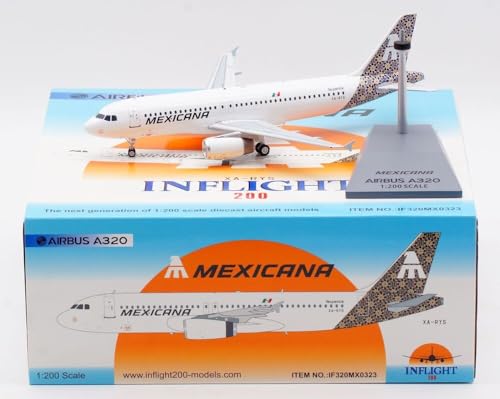 BUY GONE WORLD Airbus A320 Mexikana Reg: XA-Rys mit Ständer von BUY GONE WORLD