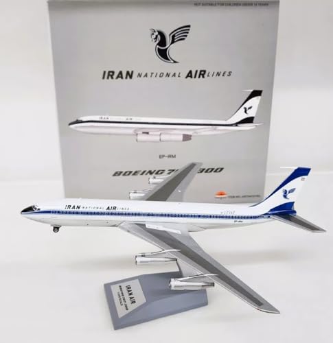 BUY GONE WORLD BOEING 707-386C IRAN NATIONAL AIRLINES REG: EP-IRM MIT STAND (LIMITED 48 MODELLE) von BUY GONE WORLD