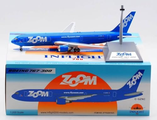 BUY GONE WORLD BOEING 767-306/ER Zoom AIRLINES REG: C-GZNC MIT STAND von BUY GONE WORLD