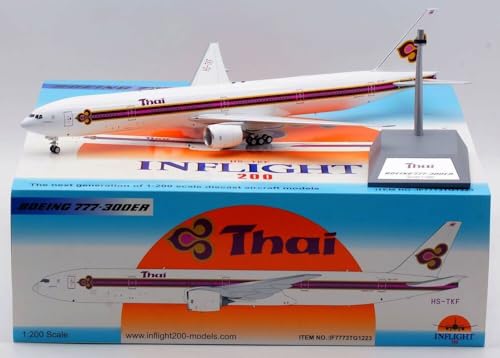 BUY GONE WORLD BOEING 777-3D7 THAI AIRWAYS INTERNATIONAL REG: HS-TKF MIT STAND von BUY GONE WORLD