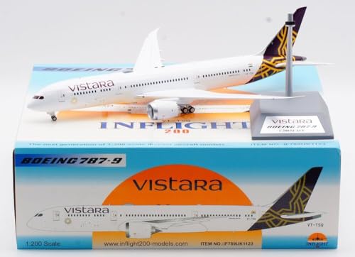 BUY GONE WORLD BOEING 787-9 DREAMLINER VISTARA REG: VT-TSQ MIT STAND von BUY GONE WORLD