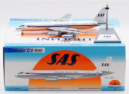 BUY GONE WORLD CONVAIR CV-990 CORONADO SCANDINAVIAN AIRLINE SYSTEM SAS REG: SE-DAY MIT STAND von BUY GONE WORLD