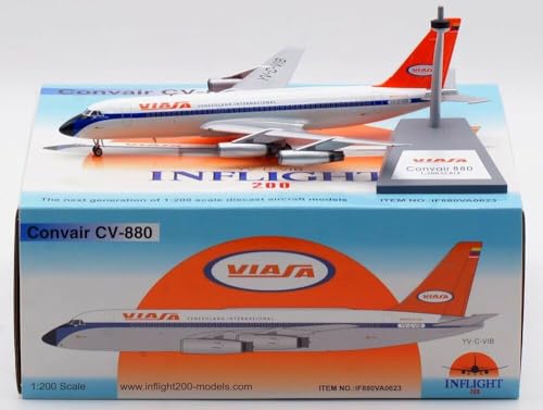 BUY GONE WORLD Convair 880M VIASA REG: YV-C-VIB MIT STAND von BUY GONE WORLD