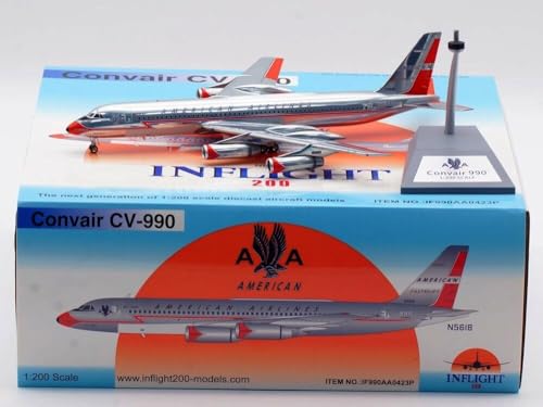 BUY GONE WORLD Convair CV-990 American Airlines Reg: N5618 mit Ständer von BUY GONE WORLD