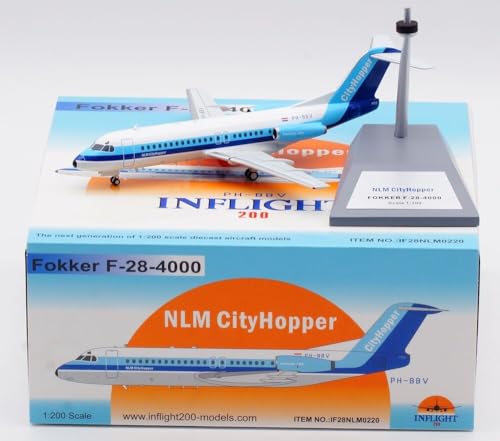 BUY GONE WORLD FOKKER F-28 FELLOWSHIP NLM CITYHOPPER PH-BBV von BUY GONE WORLD