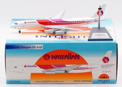 BUY GONE WORLD MCDONNELL DOUGLAS DC-8-62H/CF HAWAIIAN AIR REG: N3931A MIT STAND von BUY GONE WORLD