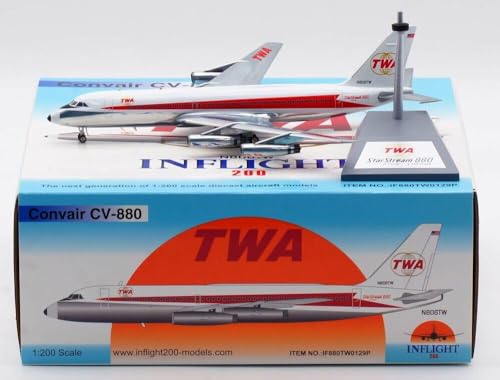 Convair 880 Transworld Airlines (TWA) Reg: N806TW mit Ständer von BUY GONE WORLD