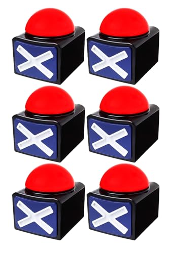 BUYVIKAY Spiel Antwort Buzzer mit Sound - Spiel Show Buzzer - 6 Stück BUYVIKAY Spiel Antwort Buzzer mit Sound - Spiel Show Buzzer - 6 Stück von BUYVIKAY