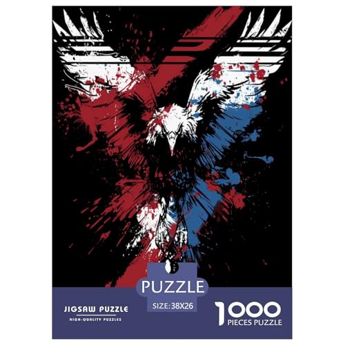 Adler Puzzle 1000 Teile Schwer Puzzle Spielzeug Lernspiel Impossible Herausforderungsspielzeug Für Erwachsene Und Kinder Ab 14 Jahren 38x26cm/1000pcs Adler Puzzle 1000 Teile Schwer Puzzle Spielzeug Lernspiel Impossible Herausforderungsspielzeug Für Erwachsene Und Kinder Ab 14 Jahren 38x26cm/1000pcs von BXYAFEKUD