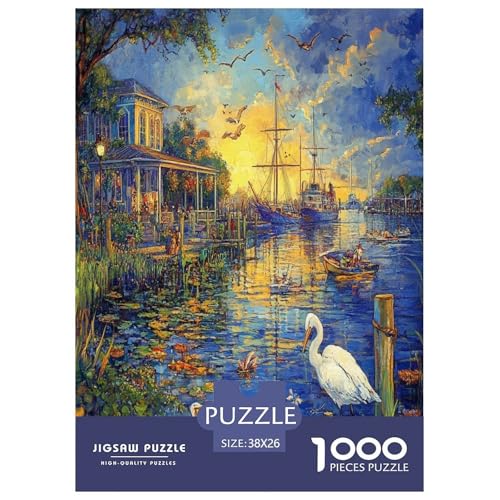 Amsterdamer Kanal Puzzle 1000 Teile Schwer Puzzle Spielzeug Lernspiel Impossible Herausforderung Spielzeug Für Erwachsene Und Kinder Ab 12 Jahren 38x26cm/1000pcs Amsterdamer Kanal Puzzle 1000 Teile Schwer Puzzle Spielzeug Lernspiel Impossible Herausforderung Spielzeug Für Erwachsene Und Kinder Ab 12 Jahren 38x26cm/1000pcs von BXYAFEKUD